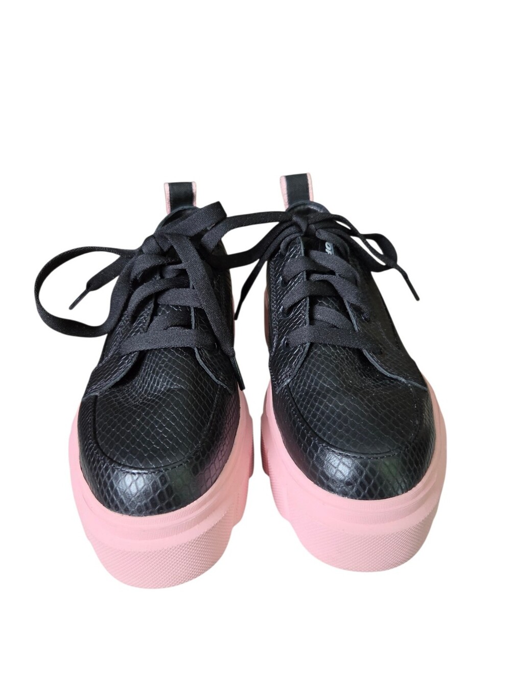 SOREL Caribou X Womens Waterproof Black with Pink Platform Sneakers, size 9.5. - Picture 3 of 10